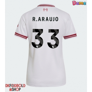 Liverpool Ronald Araujo #33 Udebanetrøje Dame 2026-27 Kort ærmer